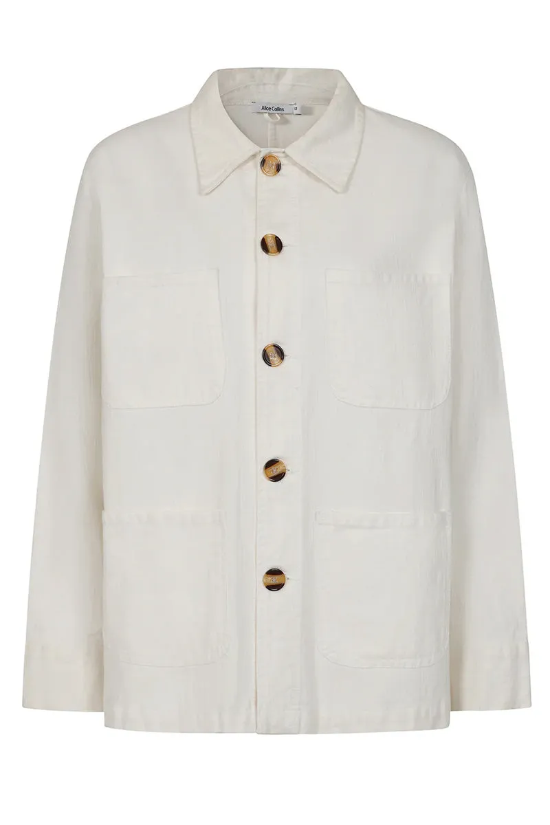 ALICE COLLINS Millie Jacket Cream