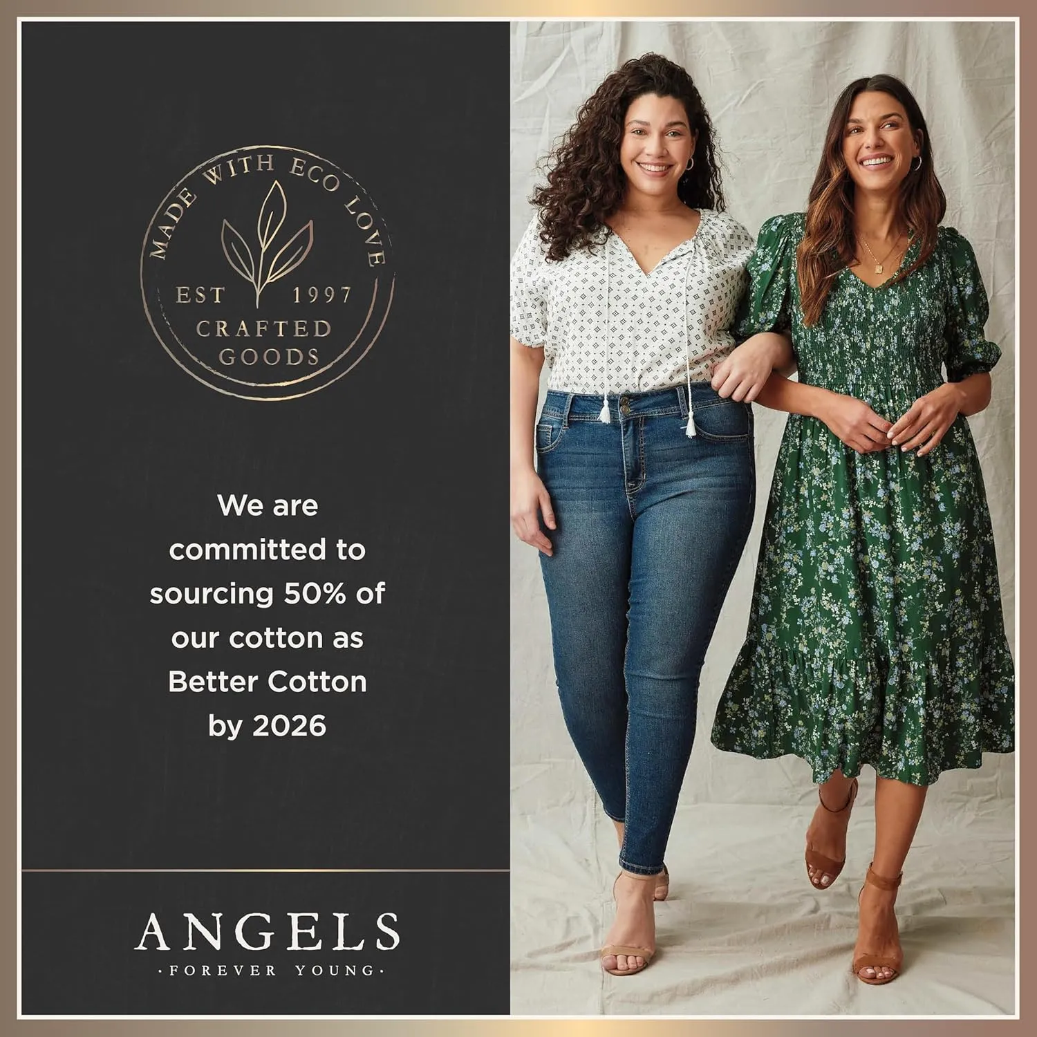 Angels Forever Young Women's Forever Skinny Mid-Rise 17" Inseam Capri Jeans (Available in Plus Sizes)