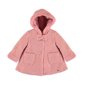 Blush Shearling Girl's Coat - Select Size