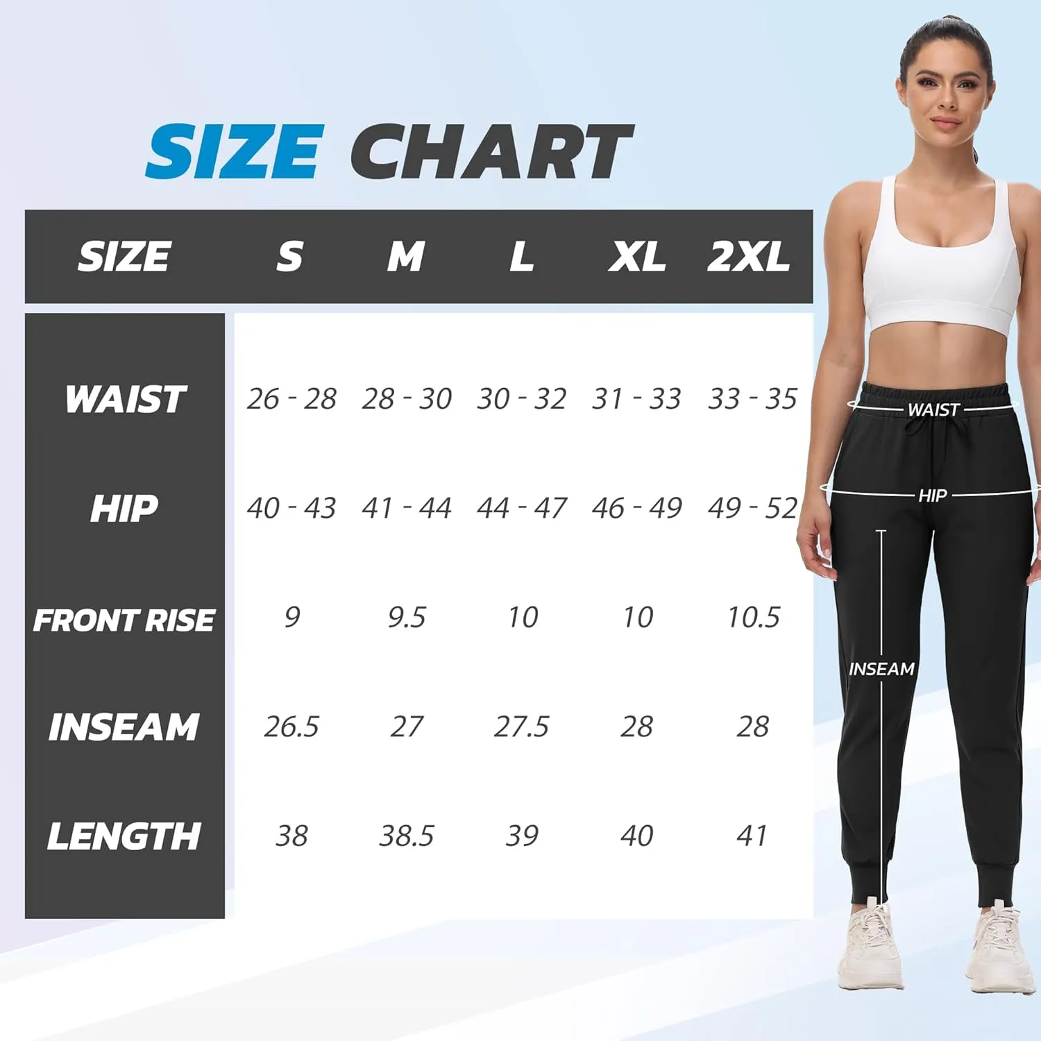 CAMPSNAIL 4 Pack Joggers for Women - Sweatpants with Pockets Lightweight Comfy Yoga Pants for Workout Travel Lounge