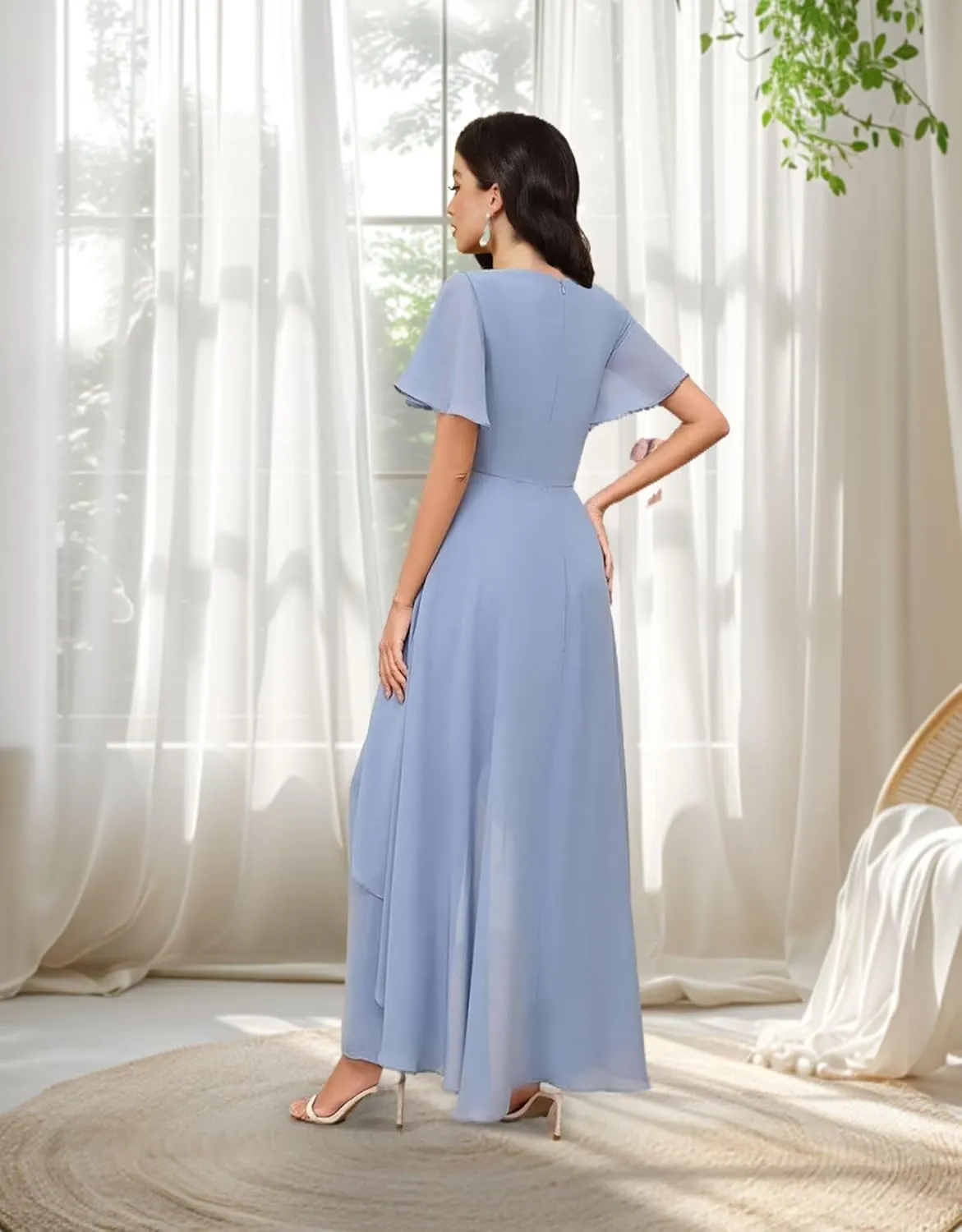 Chiffon Mother of The Bride Pant Suits for Wedding Guest Dresses Formal Outfit Womens Jumpsuit