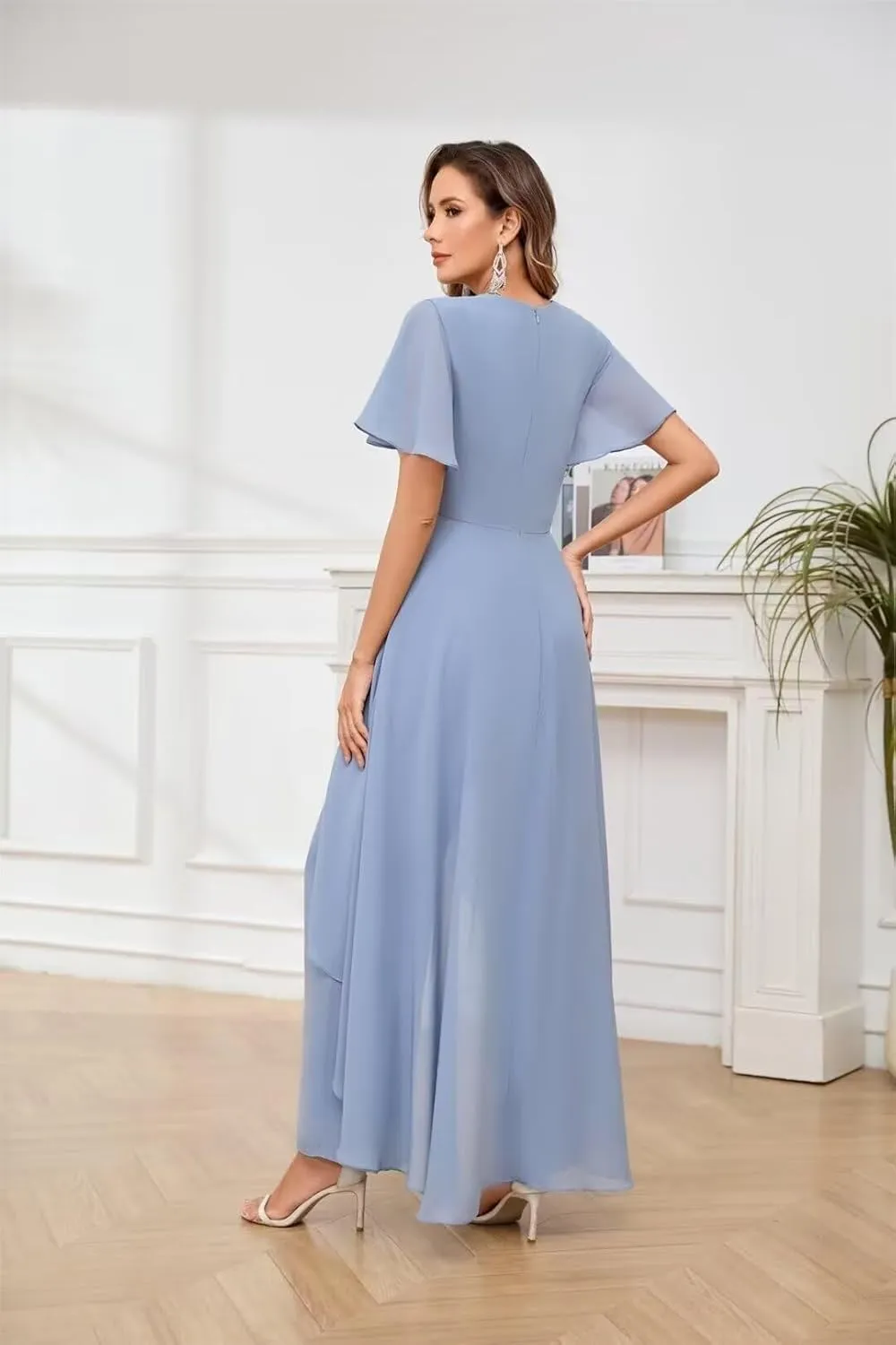 Chiffon Mother of The Bride Pant Suits for Wedding Guest Dresses Formal Outfit Womens Jumpsuit