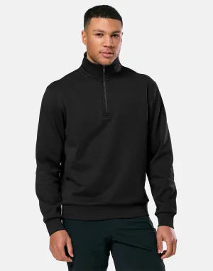 Clubhouse Half Zip in Black