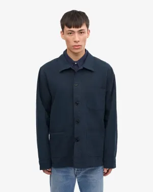Colorful Standard Organic Workwear Jacket - Navy Blue