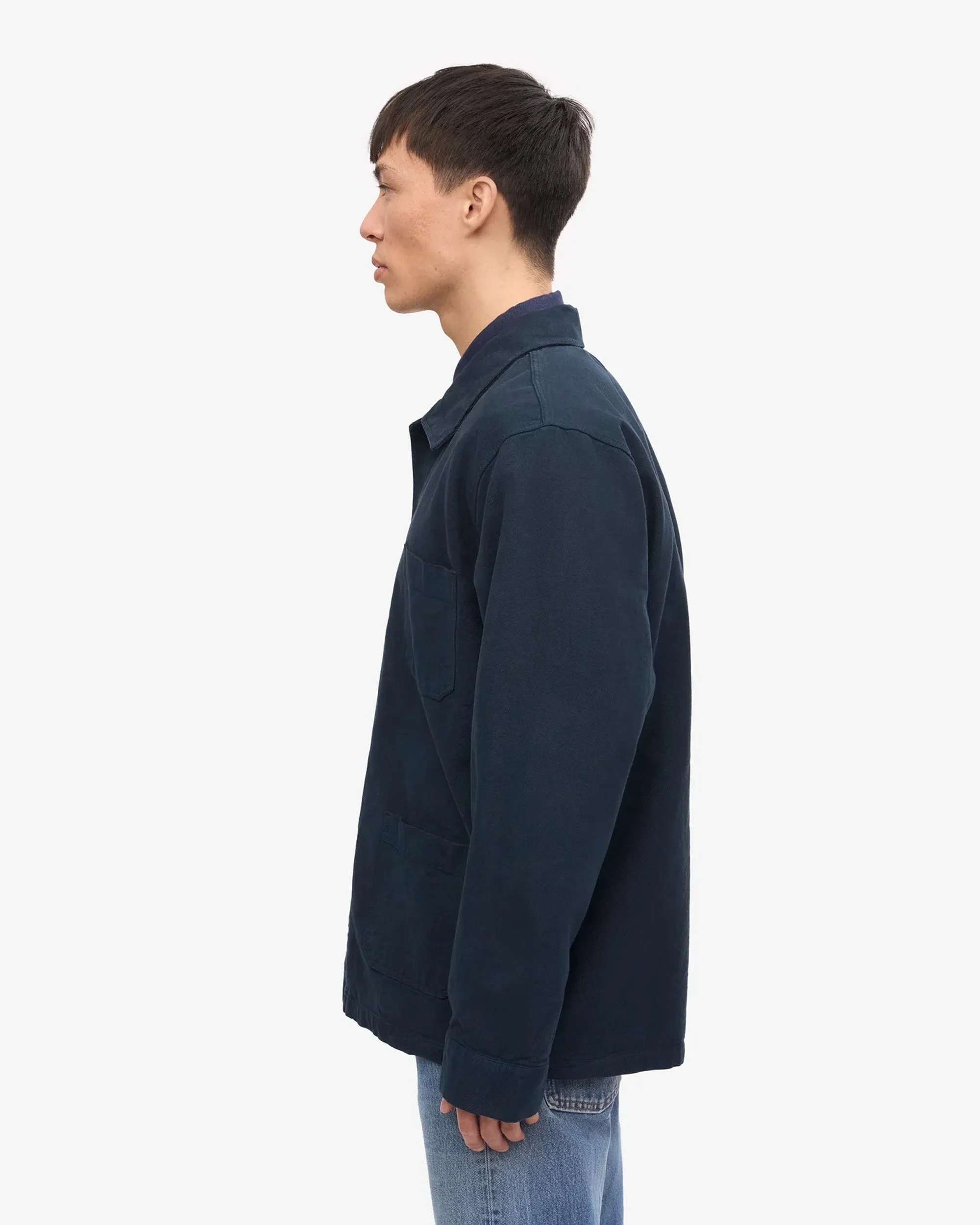 Colorful Standard Organic Workwear Jacket - Navy Blue