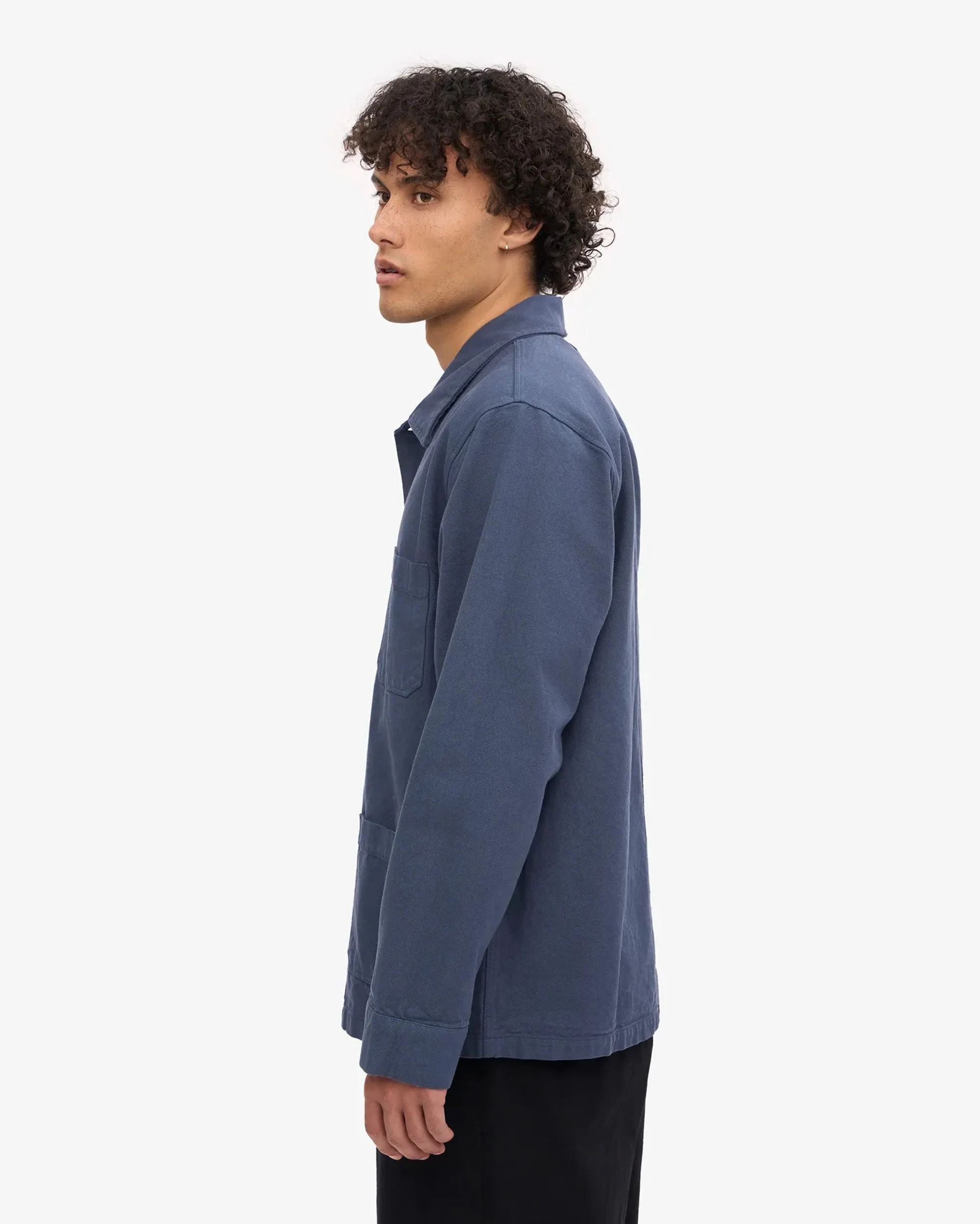 Colorful Standard Organic Workwear Jacket - Petrol Blue