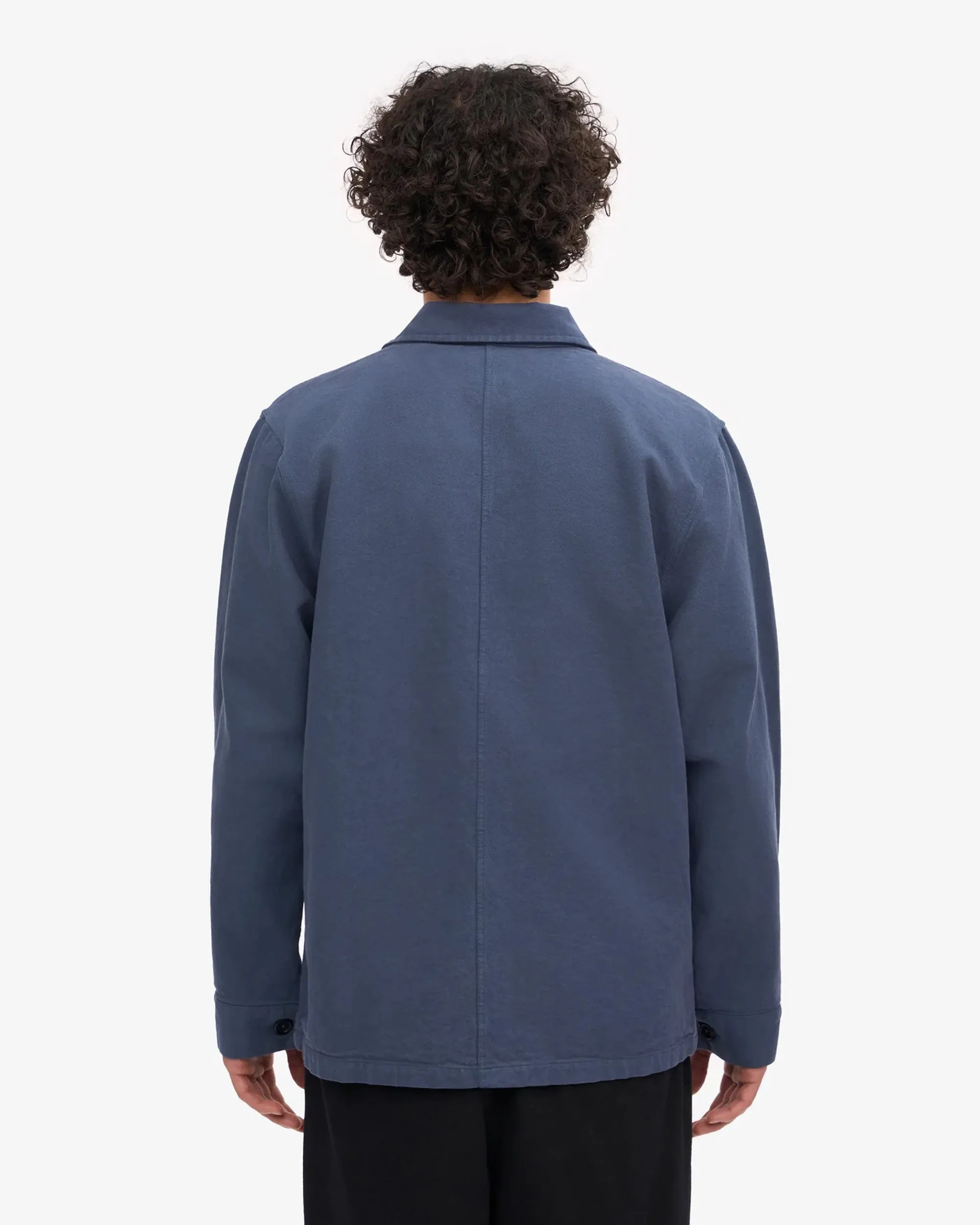 Colorful Standard Organic Workwear Jacket - Petrol Blue