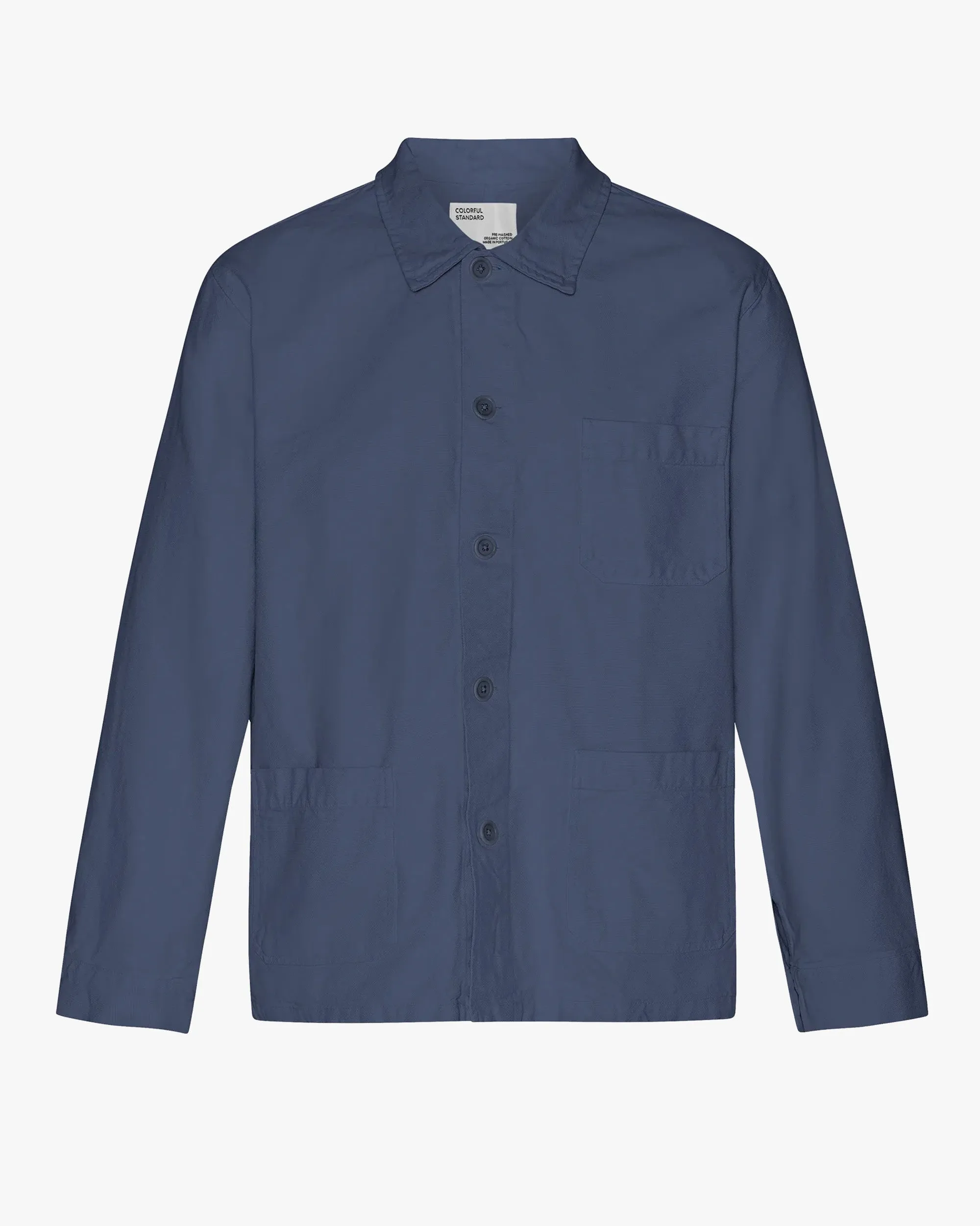 Colorful Standard Organic Workwear Jacket - Petrol Blue