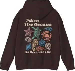 Floerns Women's Letter Graphic Print Long Sleeve Drawstring Hoodie Sweatshirt