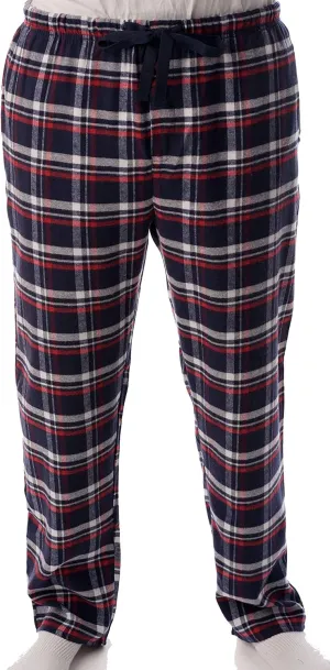 #followme Men's Flannel Pajamas - Plaid Pajama Pants for Men - Lounge & Sleep PJ Bottoms