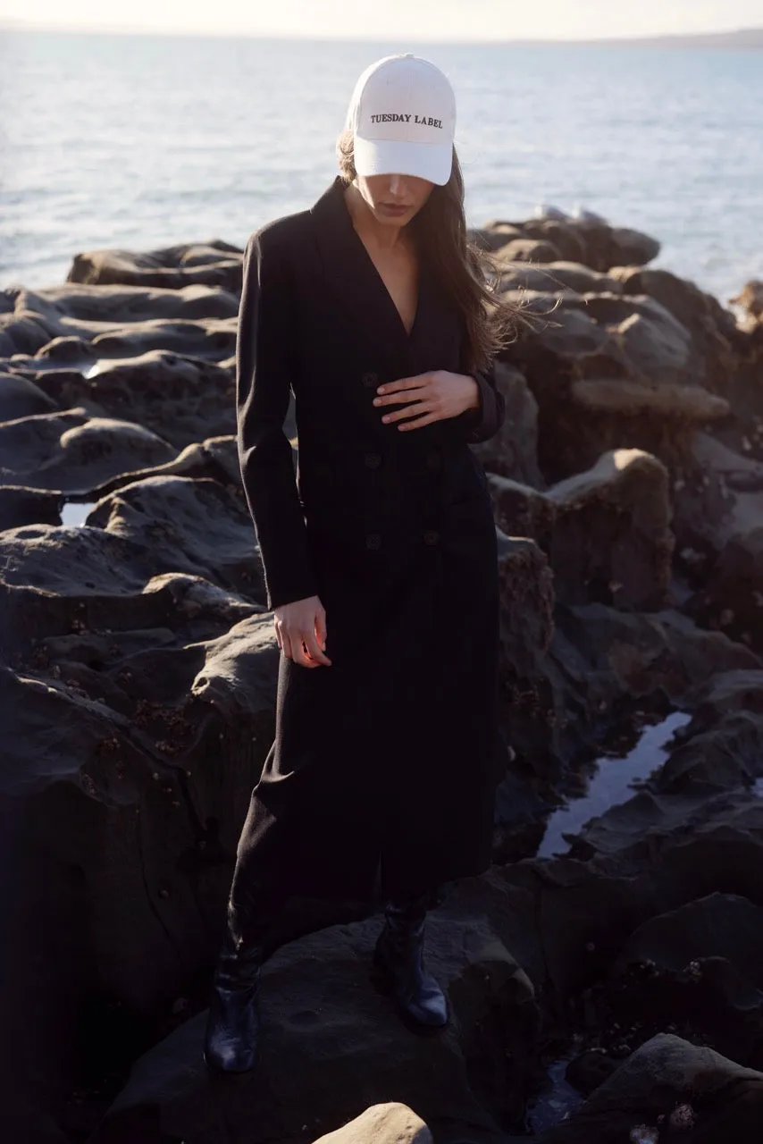 Fox Coat | Black Suiting