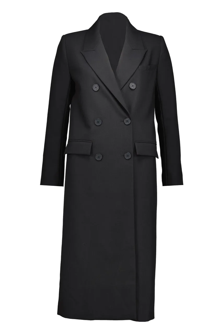 Fox Coat | Black Suiting