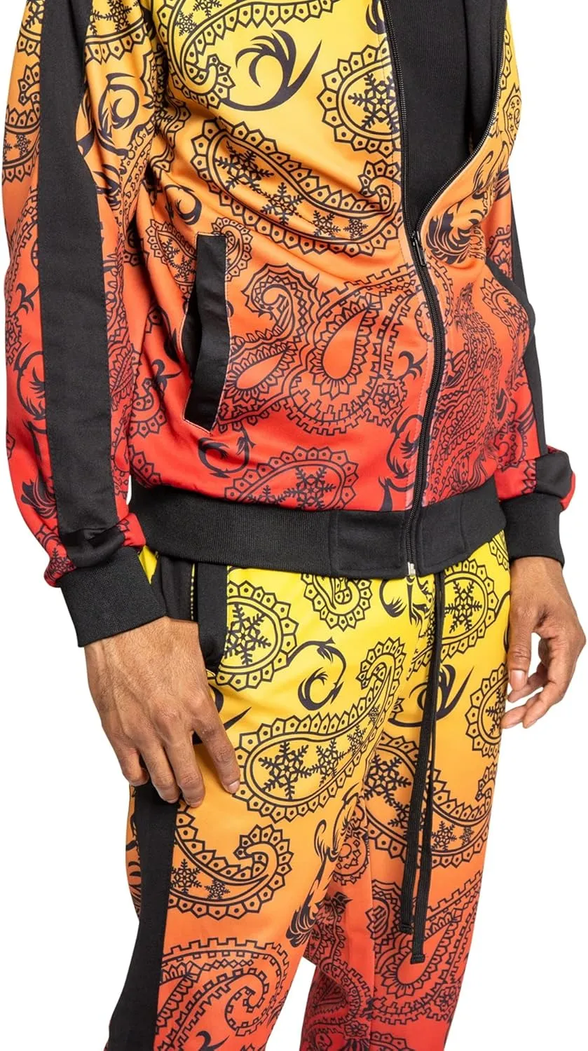 G-Style USA Men's Various Pattern Tracksuit Sets