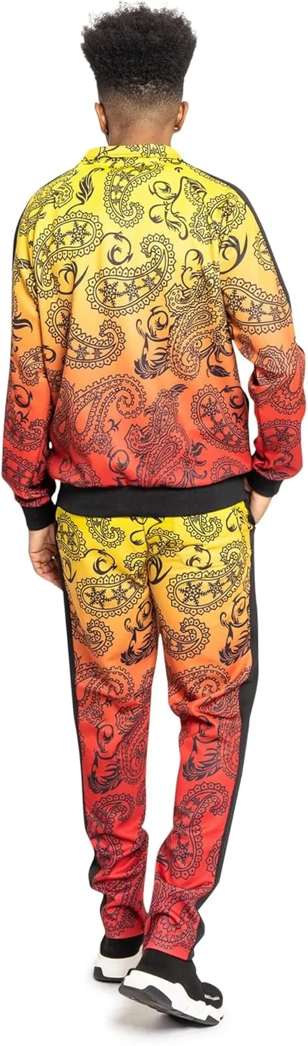 G-Style USA Men's Various Pattern Tracksuit Sets