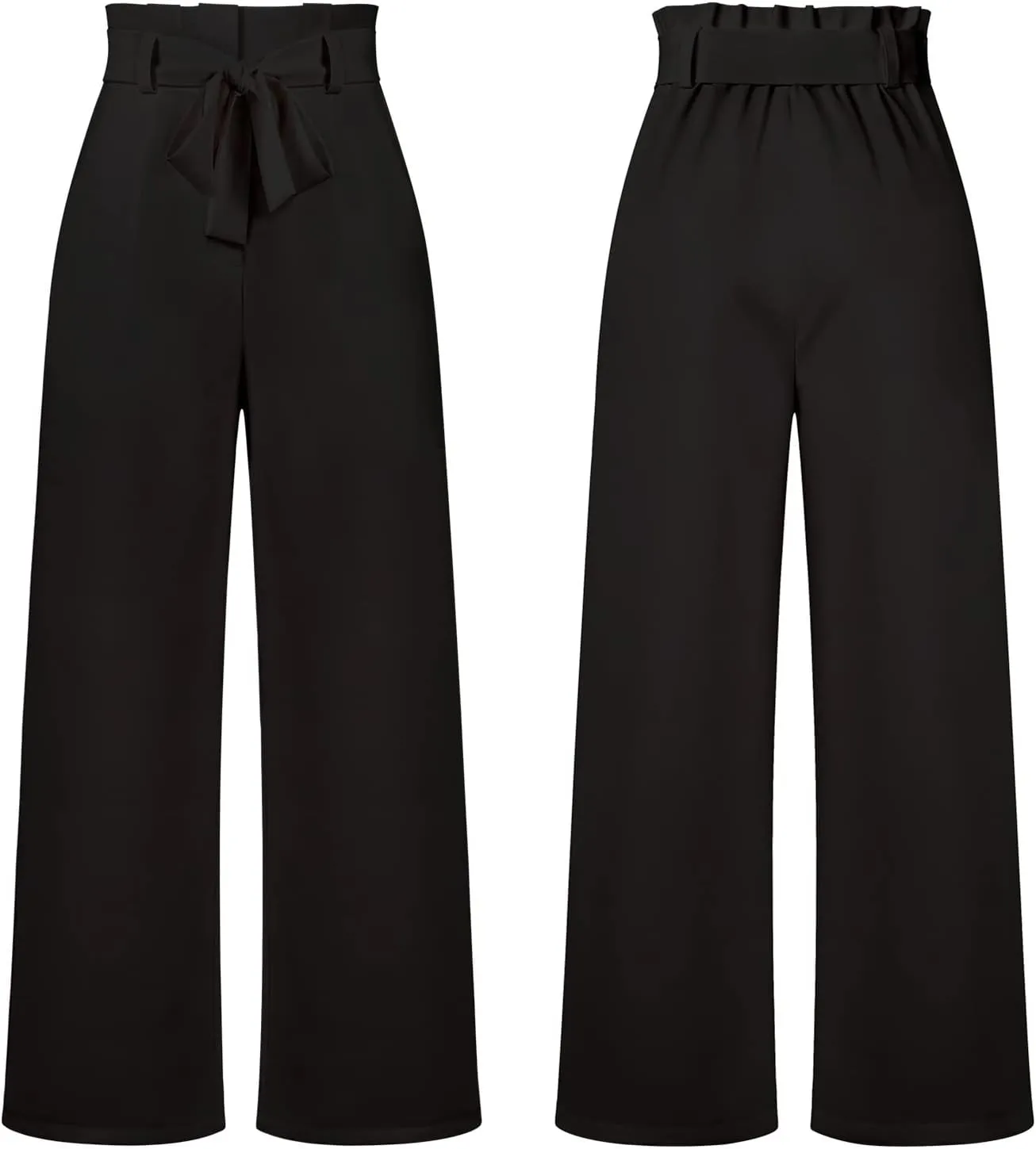 GUOLEZEEV High Waist Wide Leg Pants for Women Business Casual Outfits Dress Pants