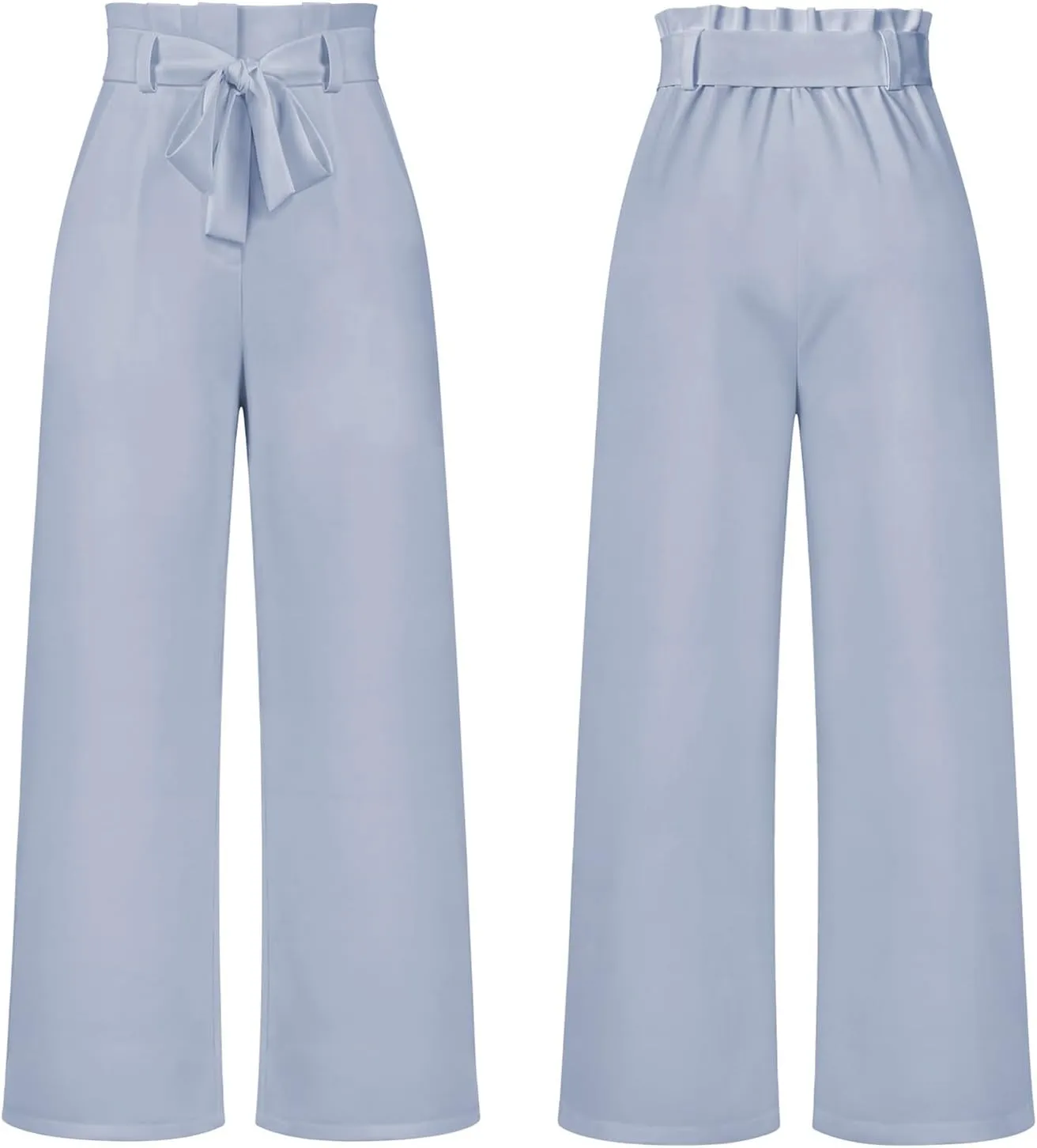 GUOLEZEEV High Waist Wide Leg Pants for Women Business Casual Outfits Dress Pants