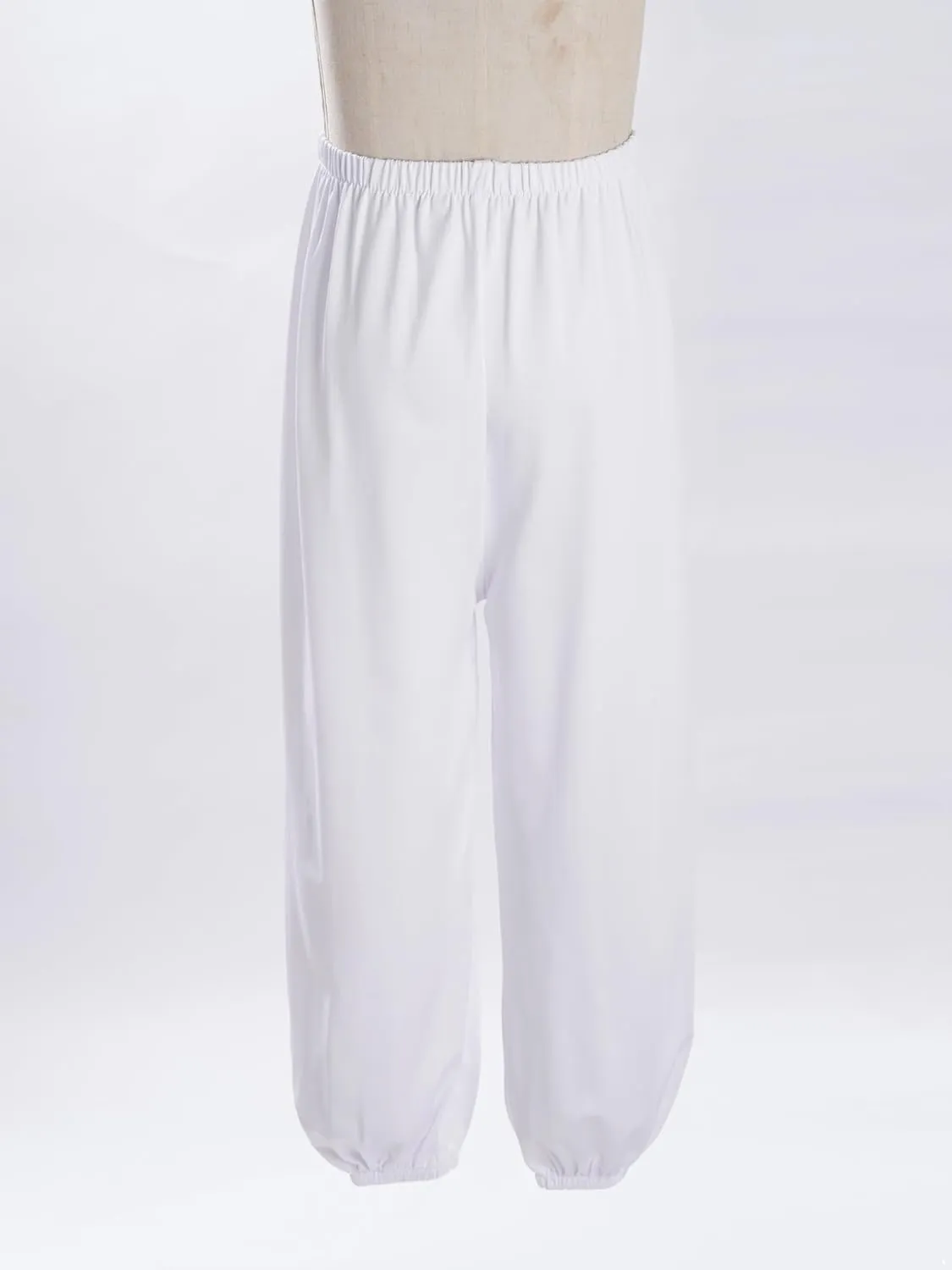 Hansber Kids Unisex Casual Harem Pants Hip Hop Dance Pants Casual Baggy Jogger Pants Kung Fu Practice Trousers