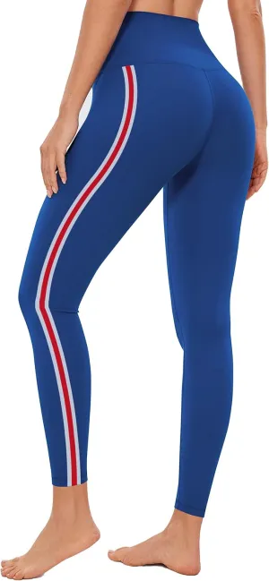 High Waist Yoga Pants Tummy Control Workout Running Yoga Leggings for Women M-2XL