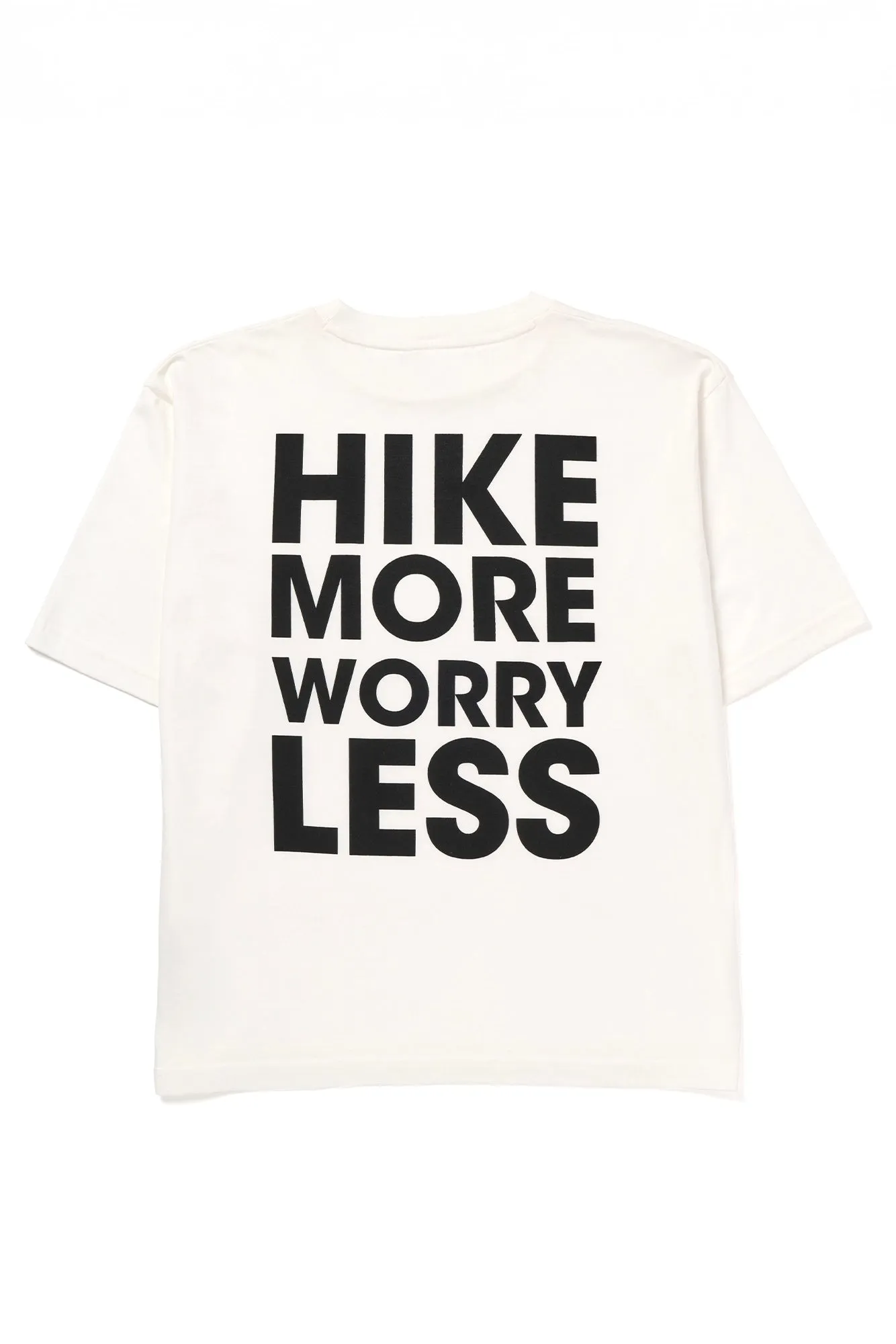 Hike More Graphic Tee - White