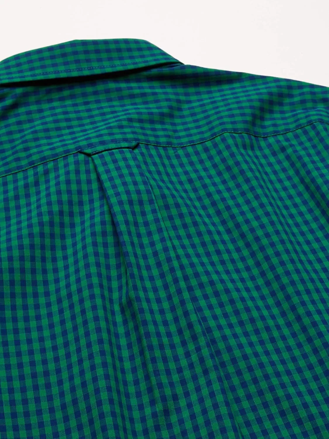IZOD Men's Slim Fit Button Down Long Sleeve Stretch Performance Gingham Shirt