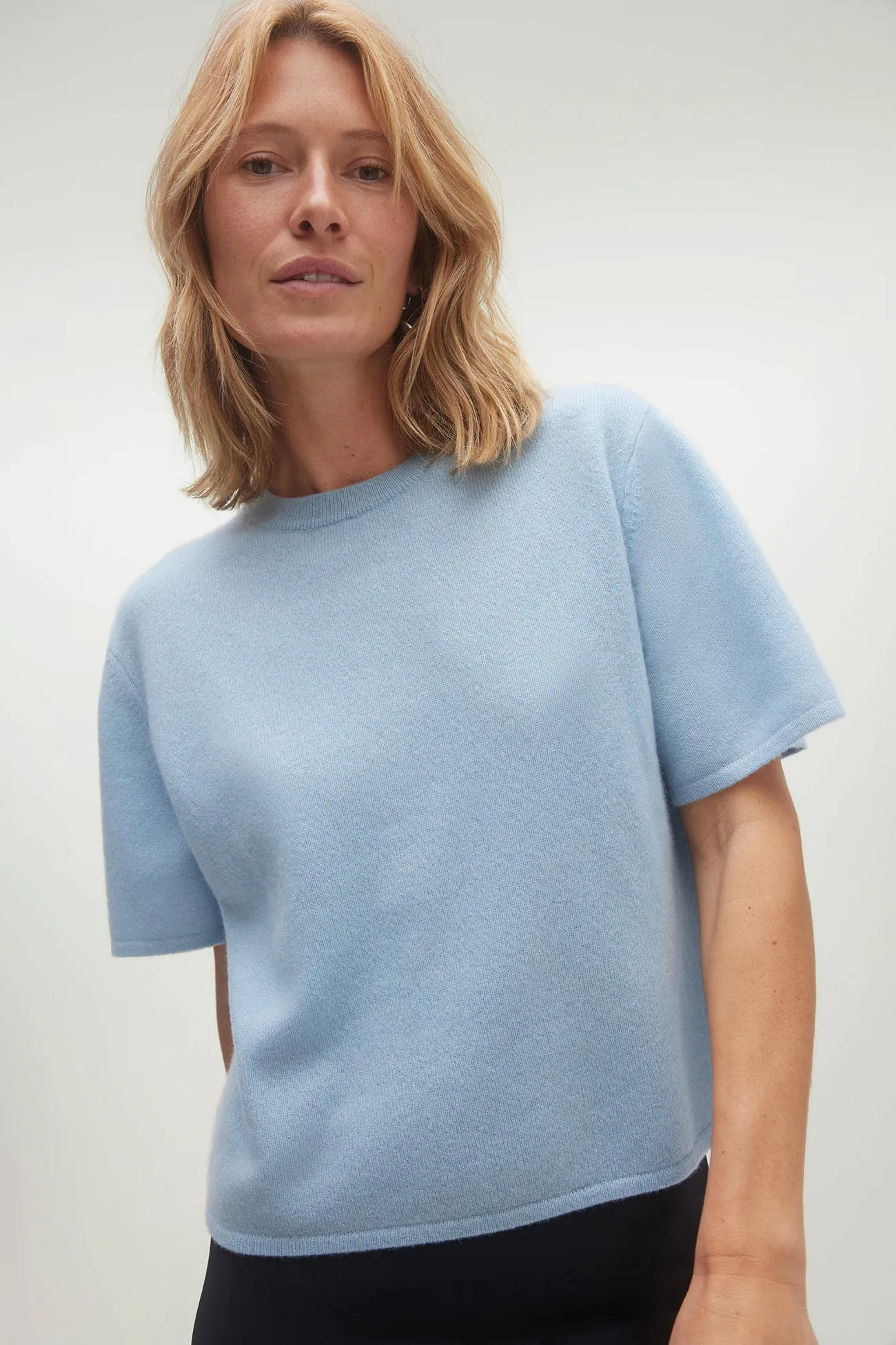 JEAN CASHMERE CREWNECK SWEATER