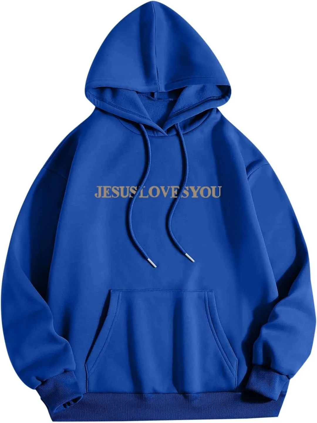 Jesus Hoodie Jesus Loves You Religious Sweatshirt Jesus Saves Faith Long Sleeve Pullover Tops Faith Over Fear Hoodie