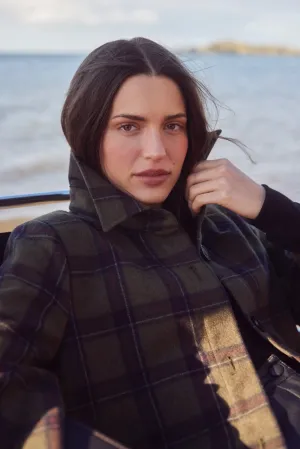 Kamali Coat | Rainforest Check