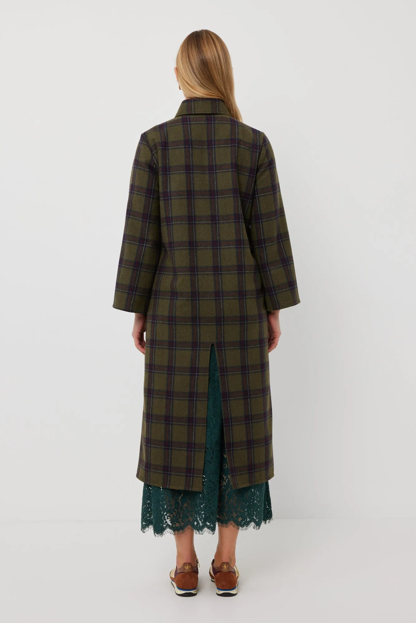 Kamali Coat | Rainforest Check