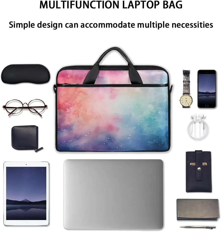 Laptop Shoulder Bag for 13-15 Inch Waterproof Laptop Sleeve Case Bag Slim Computer Carry Case Computer Cases for Laptops