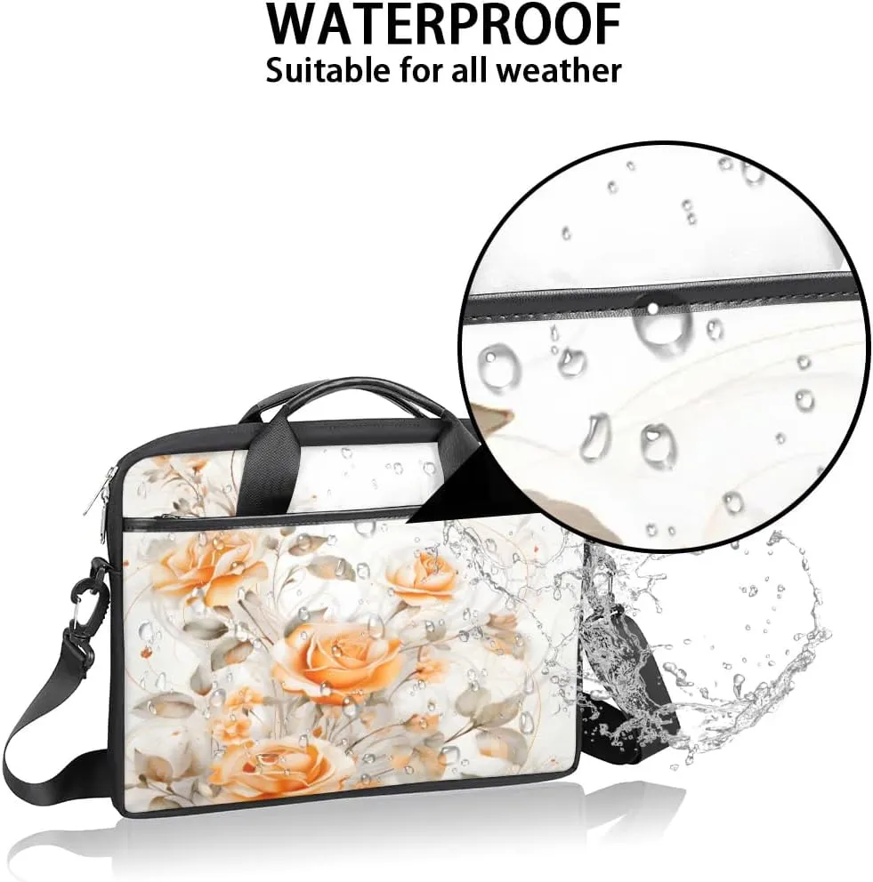 Laptop Shoulder Bag for 13-15 Inch Waterproof Laptop Sleeve Case Bag Slim Computer Carry Case Computer Cases for Laptops
