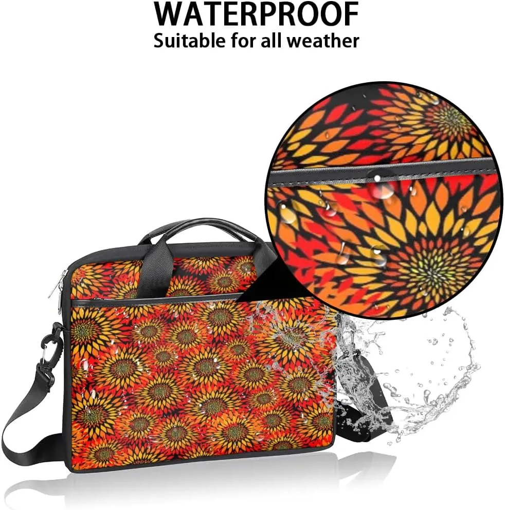 Laptop Shoulder Bag for 13-15 Inch Waterproof Laptop Sleeve Case Bag Slim Computer Carry Case Computer Cases for Laptops