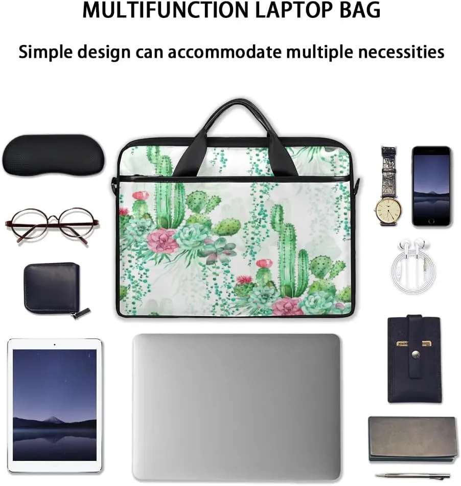 Laptop Shoulder Bag for 13-15 Inch Waterproof Laptop Sleeve Case Bag Slim Computer Carry Case Computer Cases for Laptops