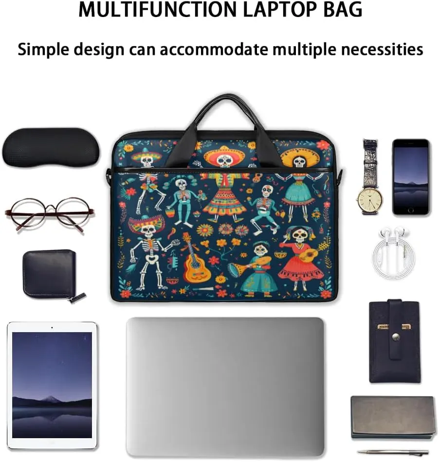 Laptop Shoulder Bag for 13-15 Inch Waterproof Laptop Sleeve Case Bag Slim Computer Carry Case Computer Cases for Laptops