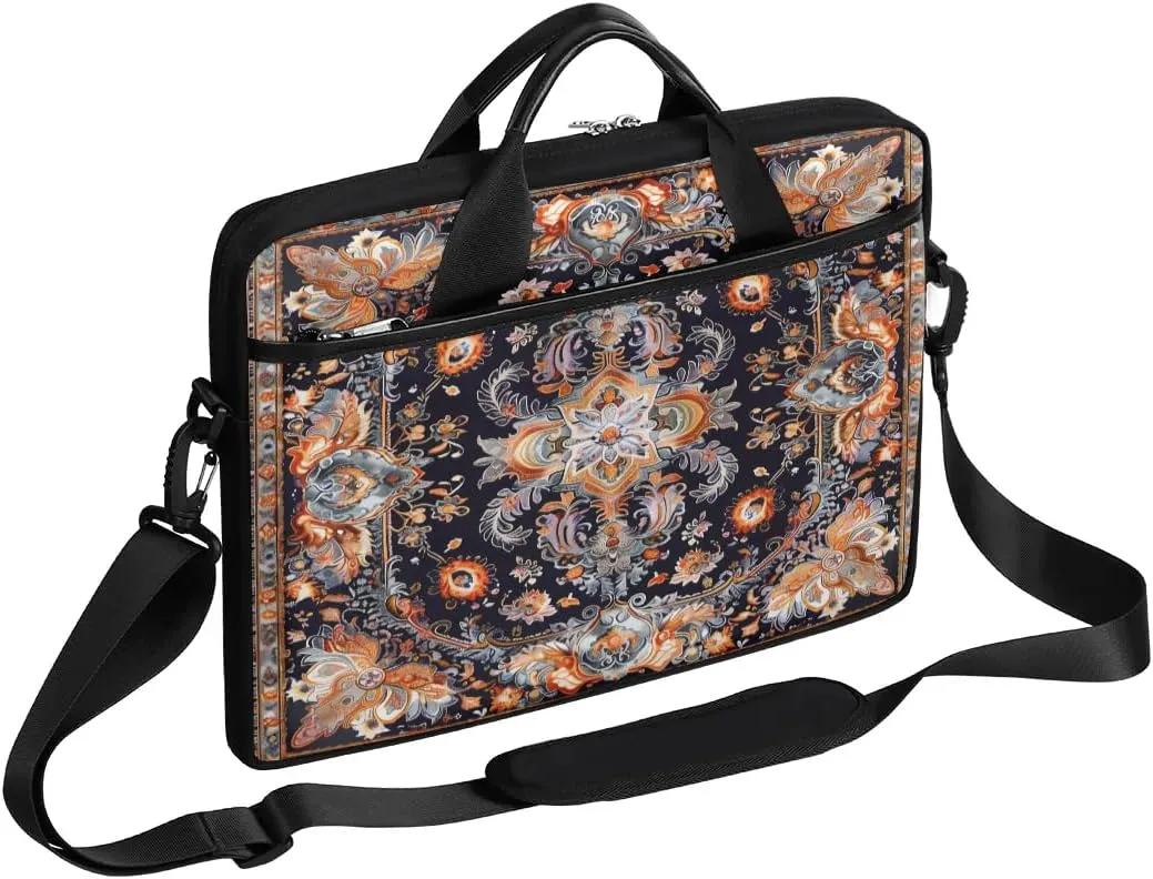 Laptop Shoulder Bag for 13-15 Inch Waterproof Laptop Sleeve Case Bag Slim Computer Carry Case Computer Cases for Laptops