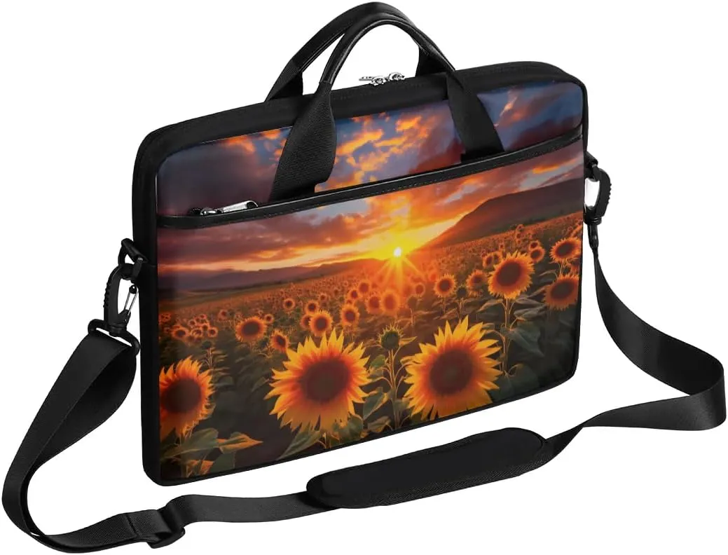 Laptop Shoulder Bag for 13-15 Inch Waterproof Laptop Sleeve Case Bag Slim Computer Carry Case Computer Cases for Laptops
