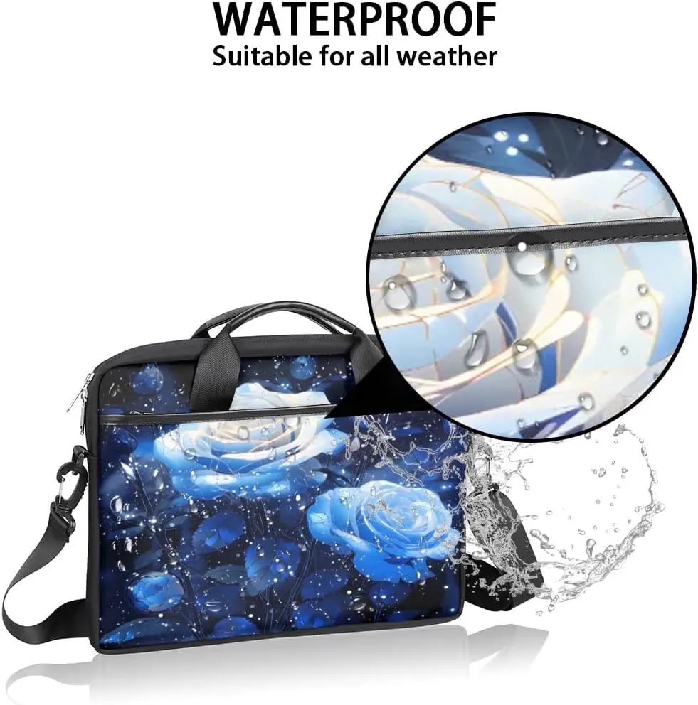 Laptop Shoulder Bag for 13-15 Inch Waterproof Laptop Sleeve Case Bag Slim Computer Carry Case Computer Cases for Laptops