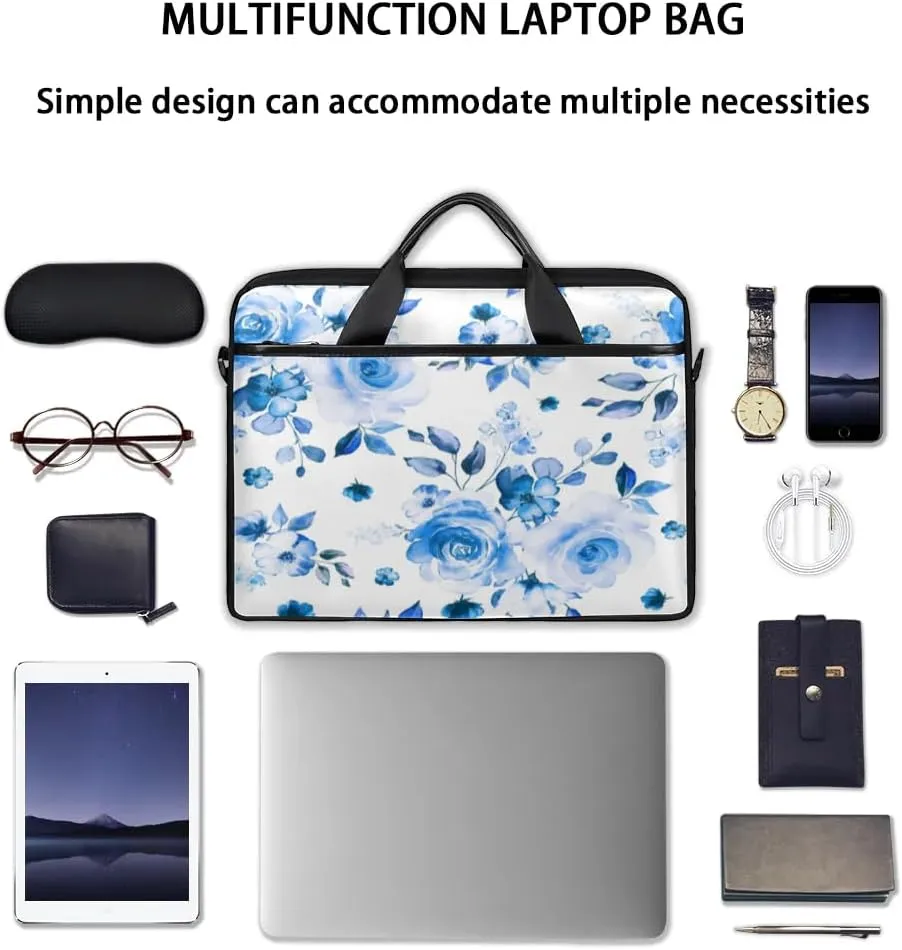 Laptop Shoulder Bag for 13-15 Inch Waterproof Laptop Sleeve Case Bag Slim Computer Carry Case Computer Cases for Laptops