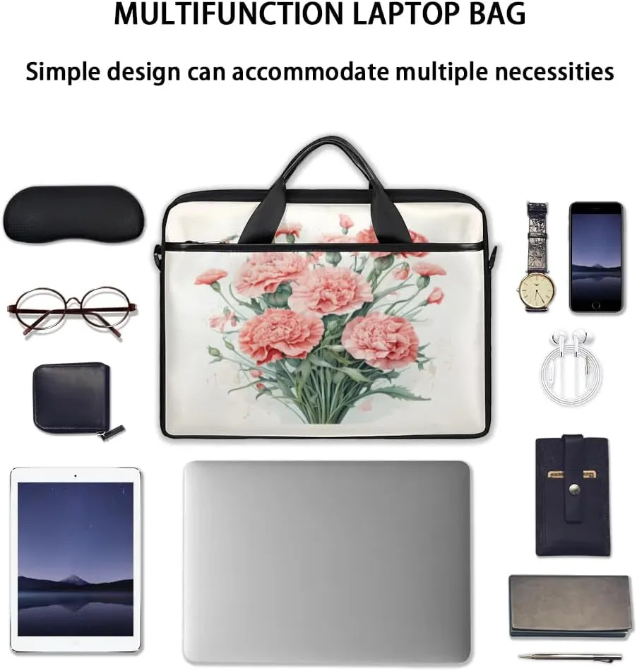 Laptop Shoulder Bag for 13-15 Inch Waterproof Laptop Sleeve Case Bag Slim Computer Carry Case Computer Cases for Laptops