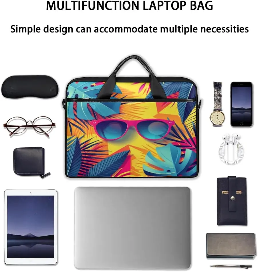 Laptop Shoulder Bag for 13-15 Inch Waterproof Laptop Sleeve Case Bag Slim Computer Carry Case Computer Cases for Laptops