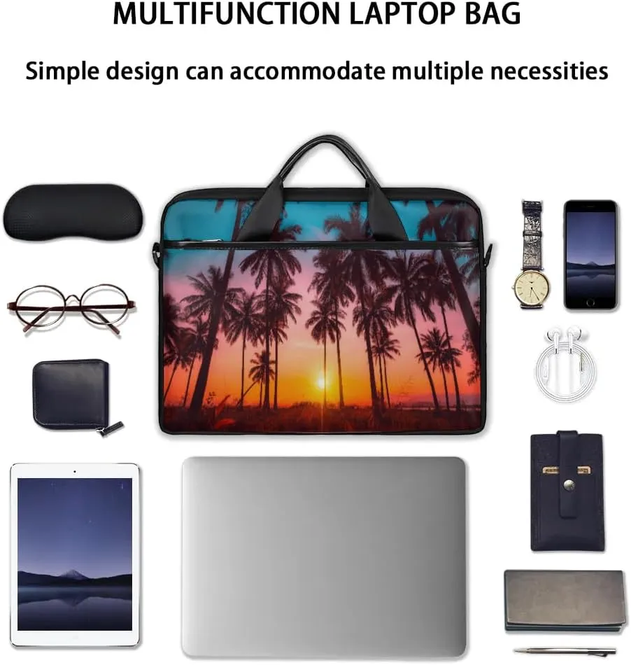 Laptop Shoulder Bag for 13-15 Inch Waterproof Laptop Sleeve Case Bag Slim Computer Carry Case Computer Cases for Laptops