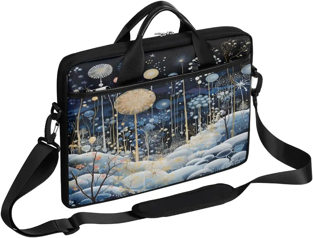 Laptop Shoulder Bag for 13-15 Inch Waterproof Laptop Sleeve Case Bag Slim Computer Carry Case Computer Cases for Laptops