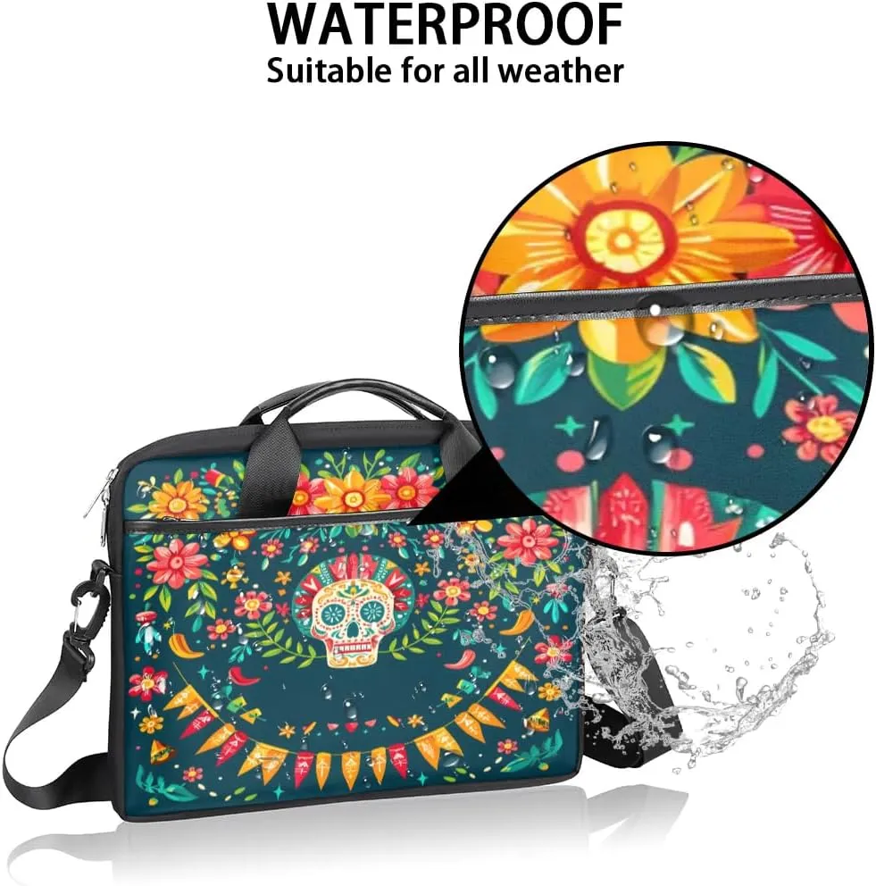 Laptop Shoulder Bag for 13-15 Inch Waterproof Laptop Sleeve Case Bag Slim Computer Carry Case Computer Cases for Laptops