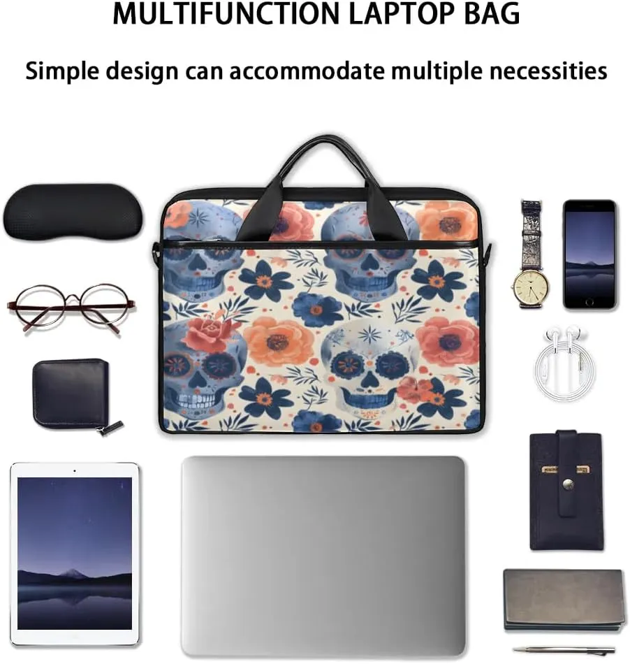 Laptop Shoulder Bag for 13-15 Inch Waterproof Laptop Sleeve Case Bag Slim Computer Carry Case Computer Cases for Laptops