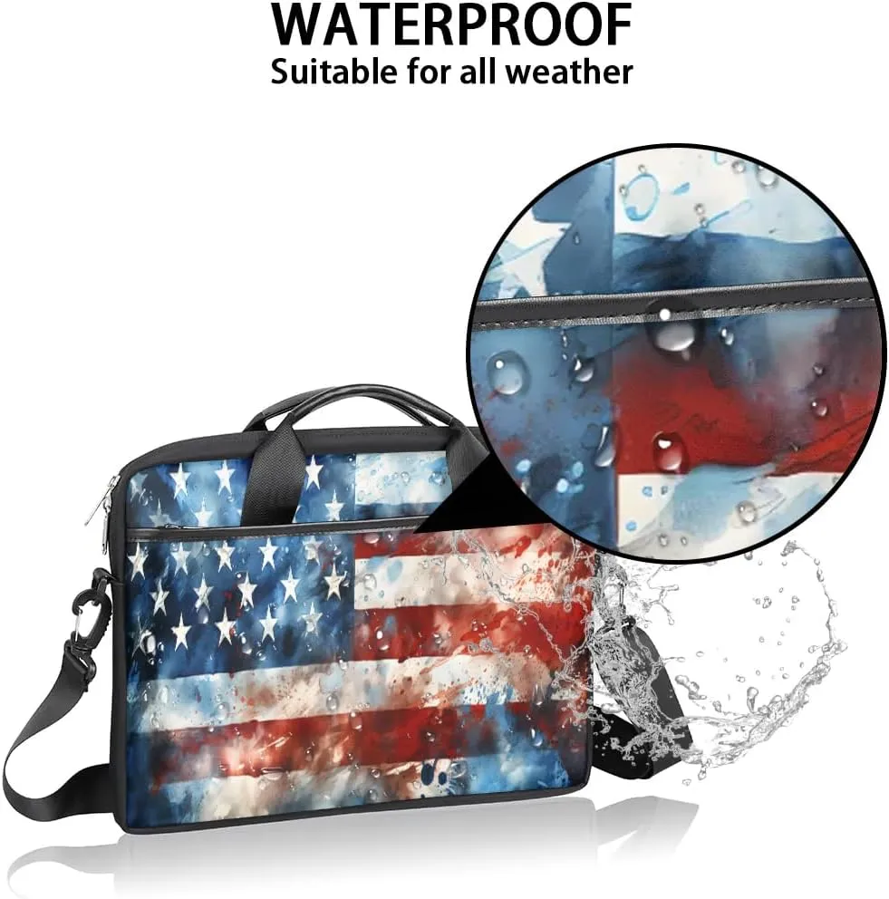 Laptop Shoulder Bag for 13-15 Inch Waterproof Laptop Sleeve Case Bag Slim Computer Carry Case Computer Cases for Laptops