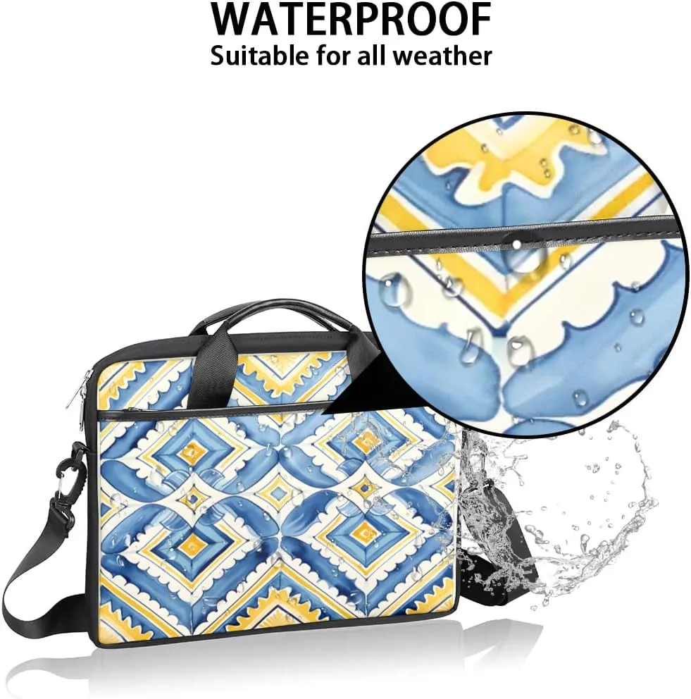 Laptop Shoulder Bag for 13-15 Inch Waterproof Laptop Sleeve Case Bag Slim Computer Carry Case Computer Cases for Laptops