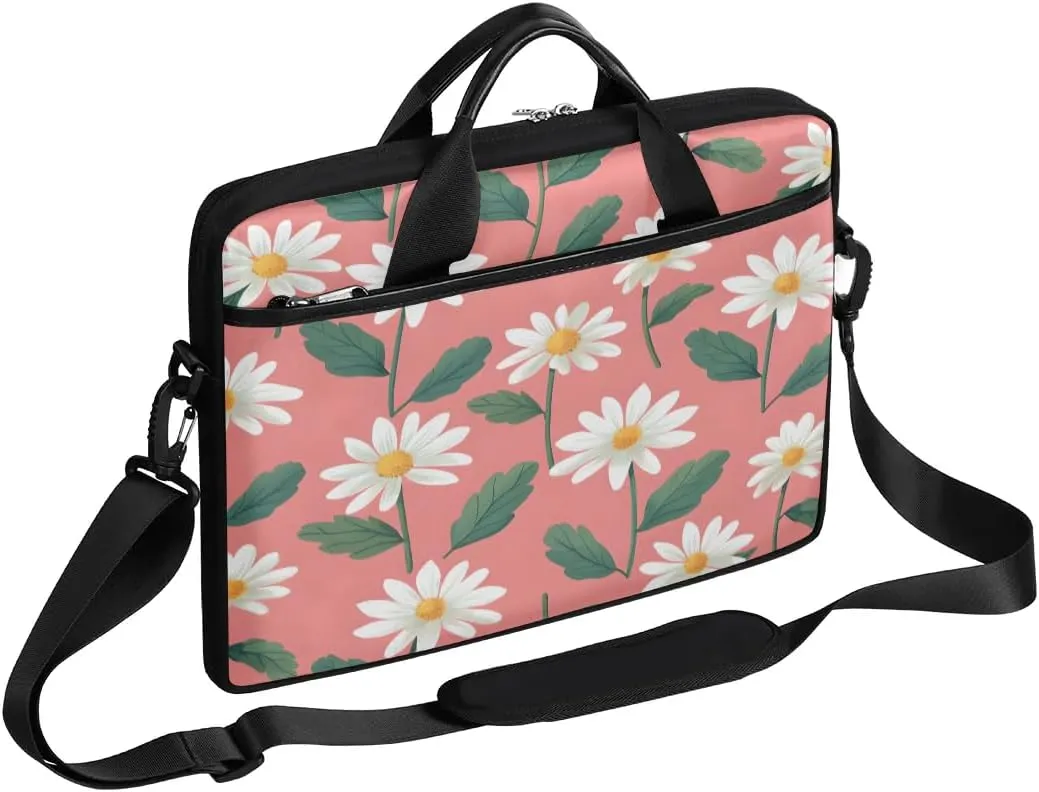 Laptop Shoulder Bag for 13-15 Inch Waterproof Laptop Sleeve Case Bag Slim Computer Carry Case Computer Cases for Laptops