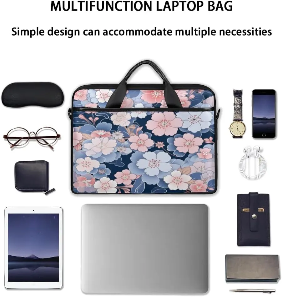 Laptop Shoulder Bag for 13-15 Inch Waterproof Laptop Sleeve Case Bag Slim Computer Carry Case Computer Cases for Laptops