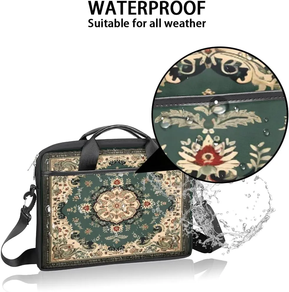 Laptop Shoulder Bag for 13-15 Inch Waterproof Laptop Sleeve Case Bag Slim Computer Carry Case Computer Cases for Laptops