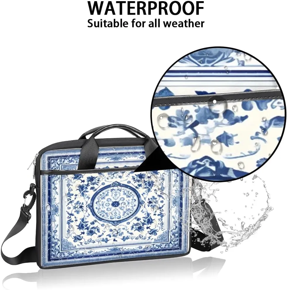 Laptop Shoulder Bag for 13-15 Inch Waterproof Laptop Sleeve Case Bag Slim Computer Carry Case Computer Cases for Laptops