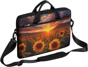 Laptop Shoulder Bag for 13-15 Inch Waterproof Laptop Sleeve Case Bag Slim Computer Carry Case Computer Cases for Laptops